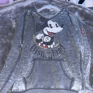 Mickey Mouse Hoodie in gray